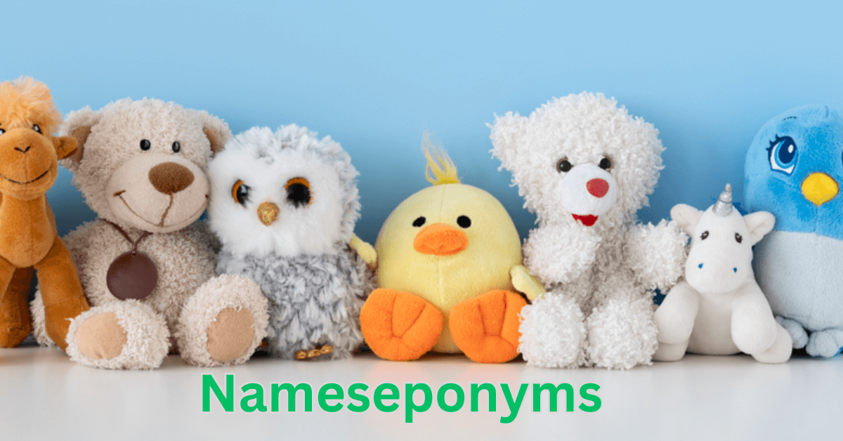 Stuffed Animals names